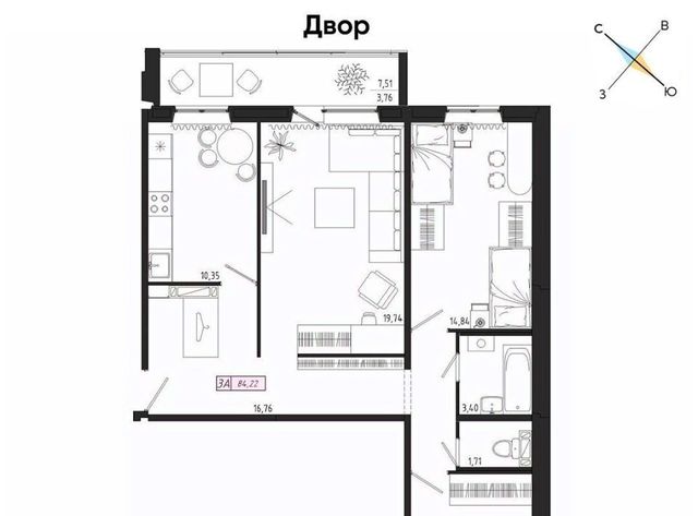 р-н Октябрьский тракт Иркутский 185б фото