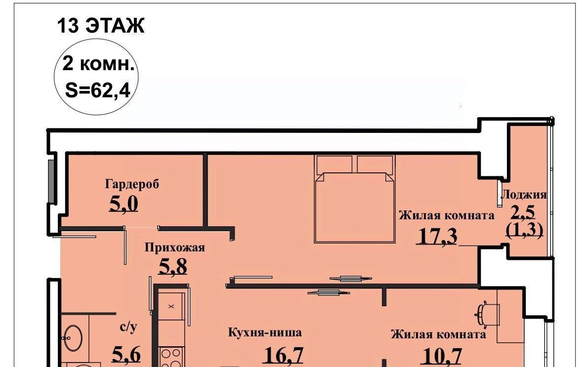 квартира г Киров р-н Ленинский ул Архитектора Валерия Зянкина 11к/1 фото 1