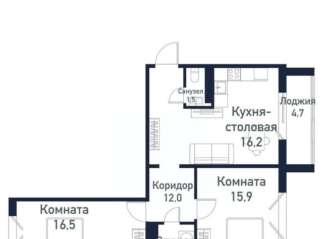 п Пригородный ул Ласковая 6 Кременкульское с/пос фото