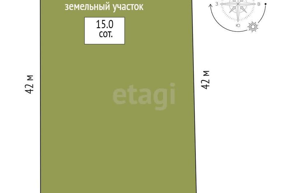 земля р-н Тюменский с Перевалово коттеджный посёлок Лесная сказка фото 1