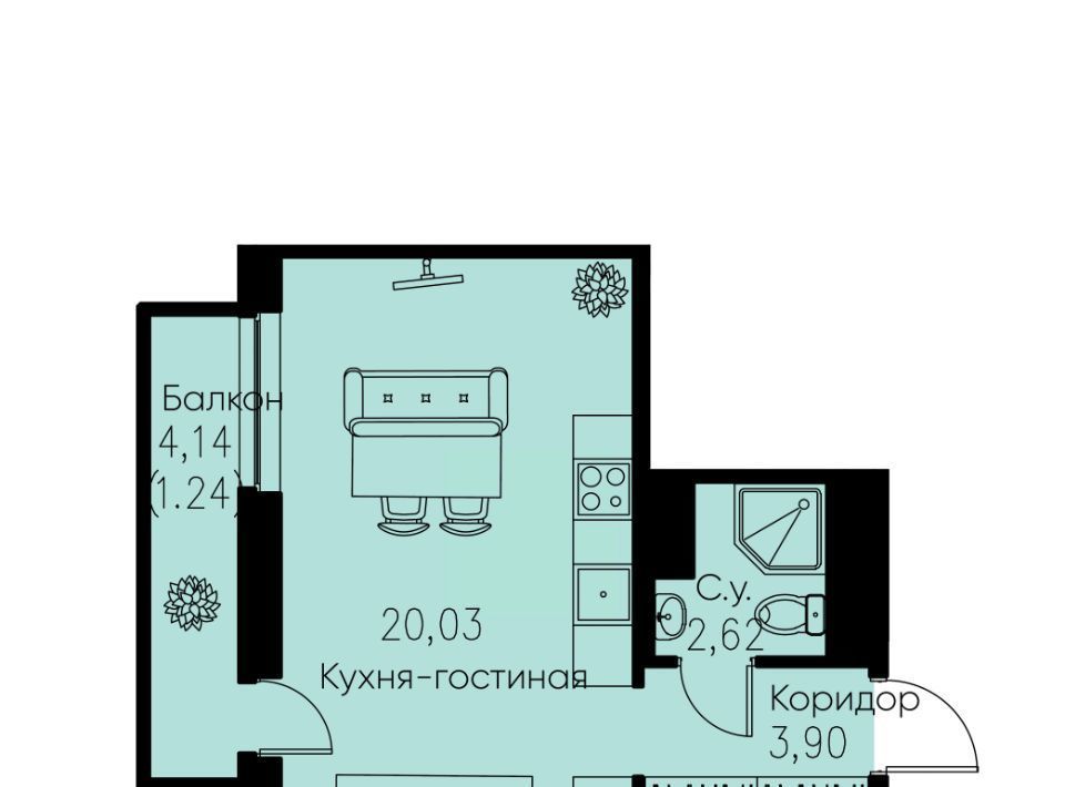 квартира р-н Всеволожский г Кудрово пр-кт Строителей 1к/2 Улица Дыбенко, Заневское городское поселение фото 1