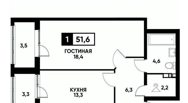 р-н Промышленный ул Андрея Голуба 16к/3 фото