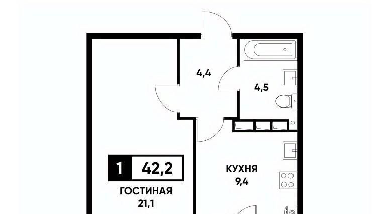 квартира г Ставрополь р-н Промышленный пр-кт Российский 12к/2 фото 1