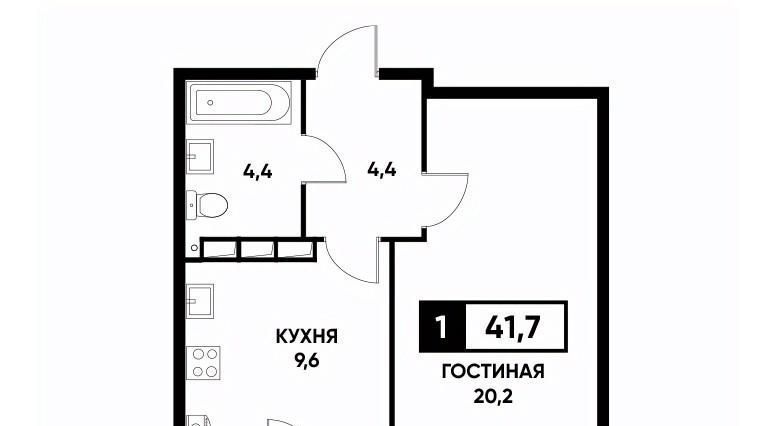 квартира г Ставрополь р-н Промышленный пр-кт Российский 12к/3 фото 1