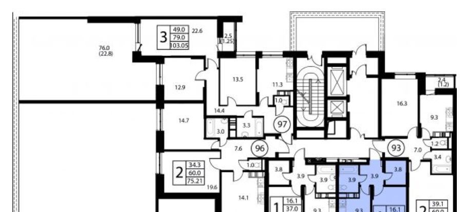 квартира г Домодедово ЖК Космос Домодедовская, Авиационный мкр фото 2