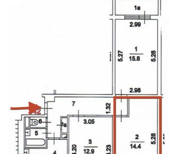 комната г Москва метро ВДНХ ш Ярославское 142 фото 15