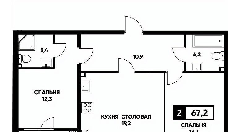 квартира г Ставрополь р-н Промышленный ул Николая Голодникова 5к/1 фото 1