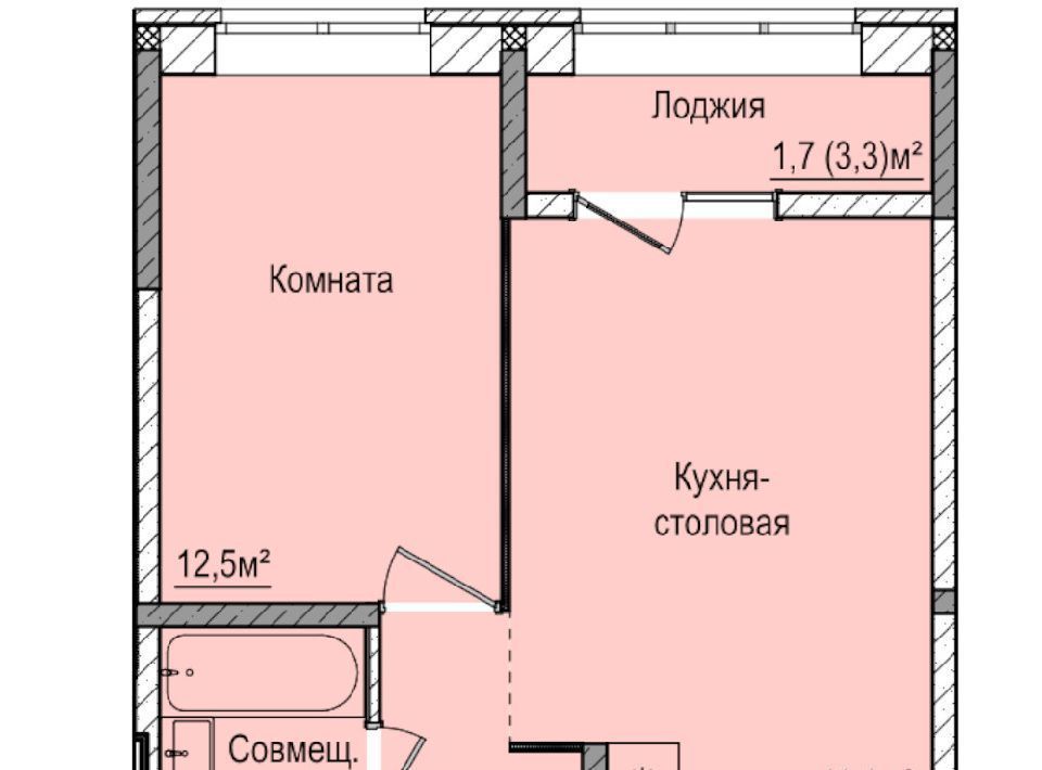 квартира г Ижевск р-н Индустриальный Буммаш ЖК «Покровский» жилрайон фото 1