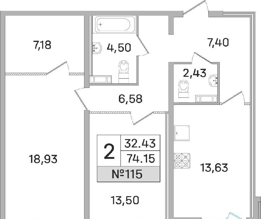 квартира г Королев ул Калинина 11 Медведково фото 1