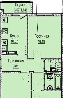 квартира г Нижний Новгород р-н Новый Буревестник Лесной городок Город жилой комплекс фото 2