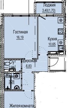 квартира г Нижний Новгород р-н Новый Буревестник Лесной городок Город жилой комплекс фото 2