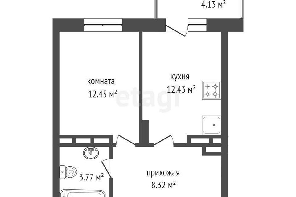 квартира г Красноярск пр-кт Свободный 66м городской округ Красноярск фото 10