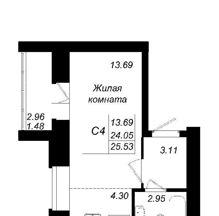 квартира р-н Зеленодольский с Осиново ул М.Ф.Гайсина Осиновское с/пос, Авиастроительная, с 6 фото 1