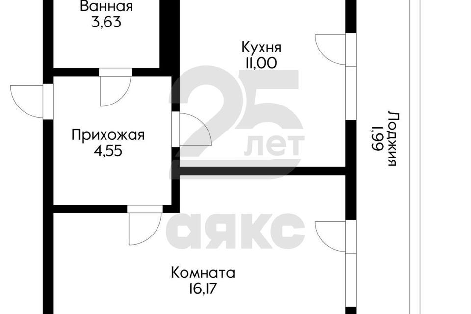 квартира г Краснодар ул Краеведа Соловьёва 6к/5 муниципальное образование Краснодар фото 5