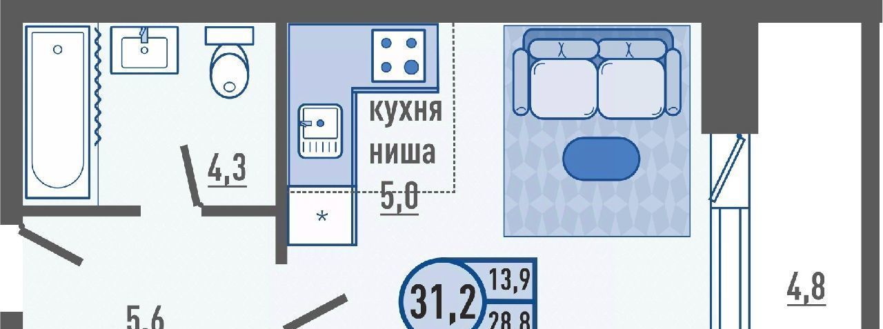 квартира р-н Орловский д Жилина ул Генерала Лаврова 5 фото 1