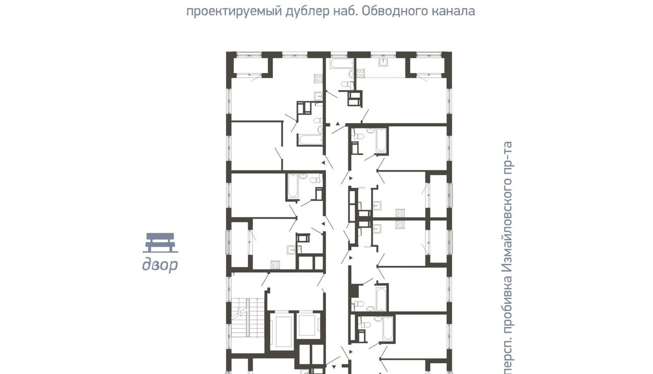 квартира г Санкт-Петербург метро Фрунзенская б-р Измайловский 9 фото 2