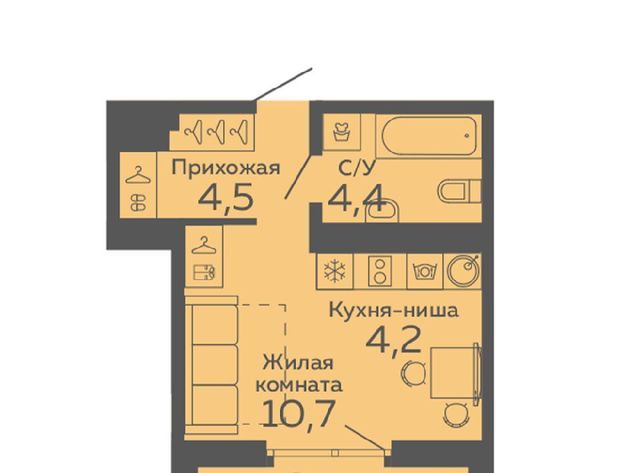 микрорайон Новокольцовский Ботаническая Новокольцовский жилой комплекс, 4 фото