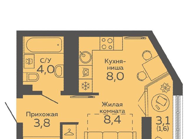 Чкаловская ЖК Ботаника Грин Хаус фото