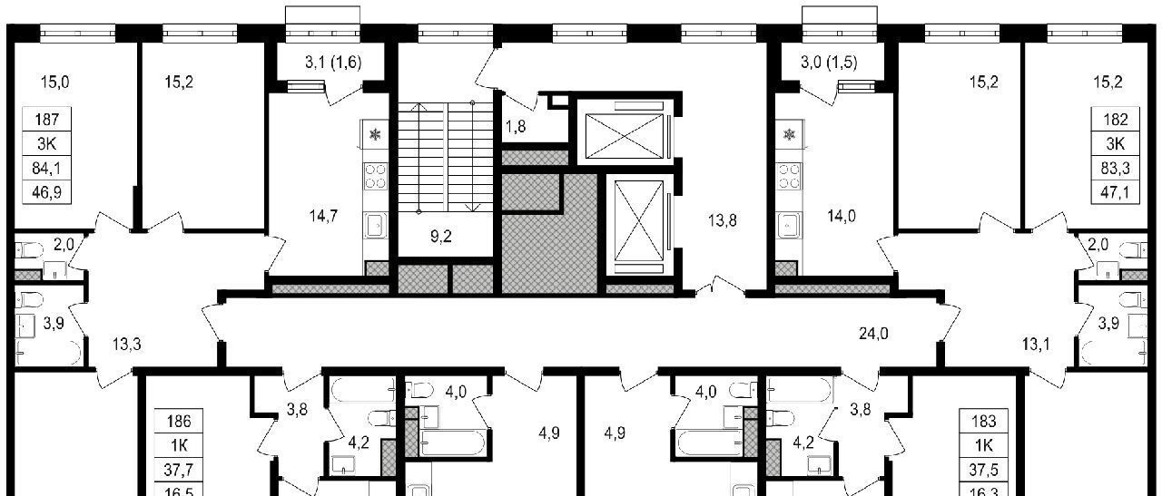 квартира г Москва метро Водный стадион ул Михалковская 48с/8 фото 2