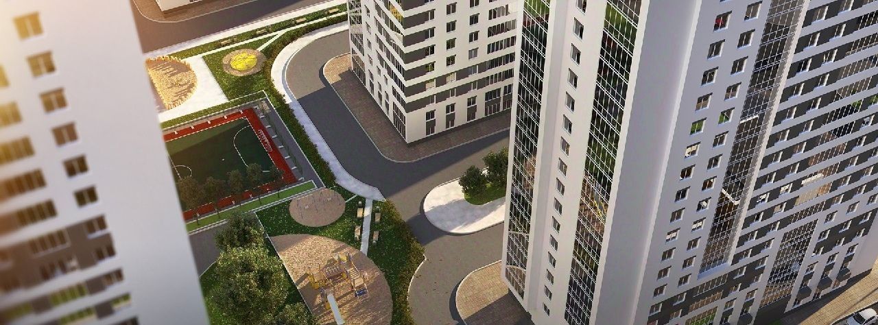 квартира г Уфа р-н Орджоникидзевский Черниковка ЖК Черника жилрайон, ВАЗ мкр фото 12
