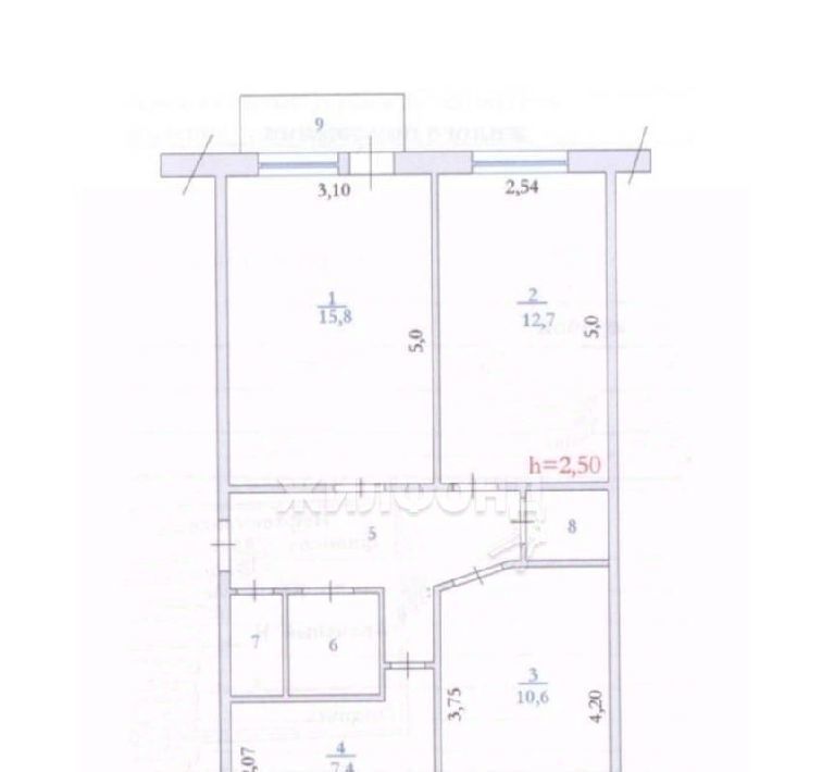 квартира г Нефтеюганск мкр 16-й 31 фото 15