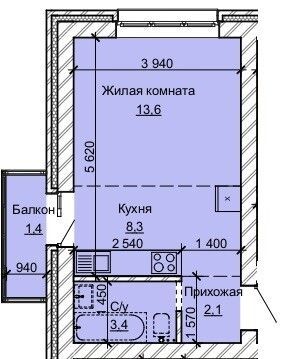 квартира г Барнаул ул Анатолия 304 муниципальное образование Барнаул фото 1