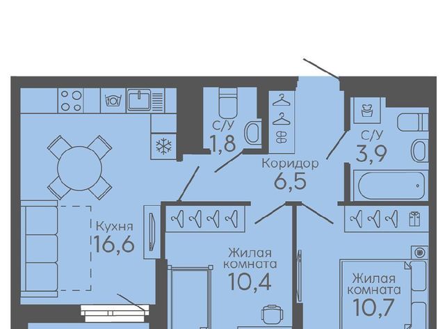 Ботаническая микрорайон Новокольцовский Новокольцовский жилой комплекс, 6 фото