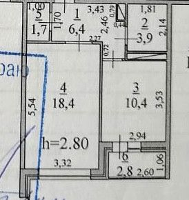 квартира г Краснодар ул 1-го Мая 91а муниципальное образование Краснодар фото 9