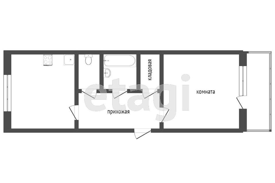 квартира г Новый Уренгой ул Сибирская 45а городской округ Новый Уренгой фото 5