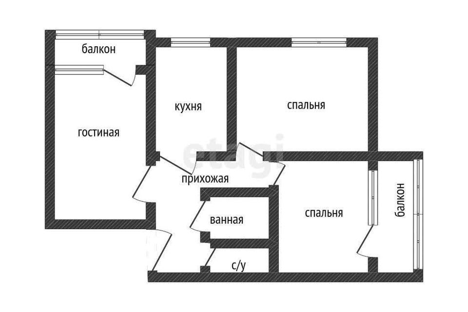 квартира г Краснодар ул Стахановская 1/5к 3 муниципальное образование Краснодар фото 7