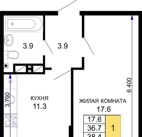 р-н Прикубанский дом 2к/17 фото