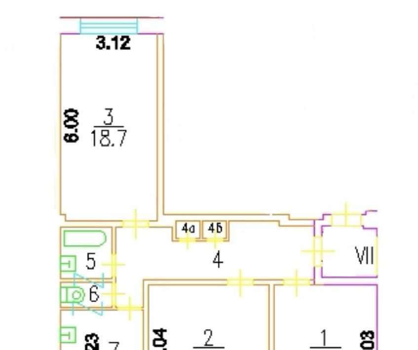 комната г Москва метро Автозаводская ул Восточная 2к/5 фото 10