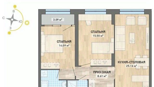 квартира Динамо ВТУЗгородок жилрайон фото