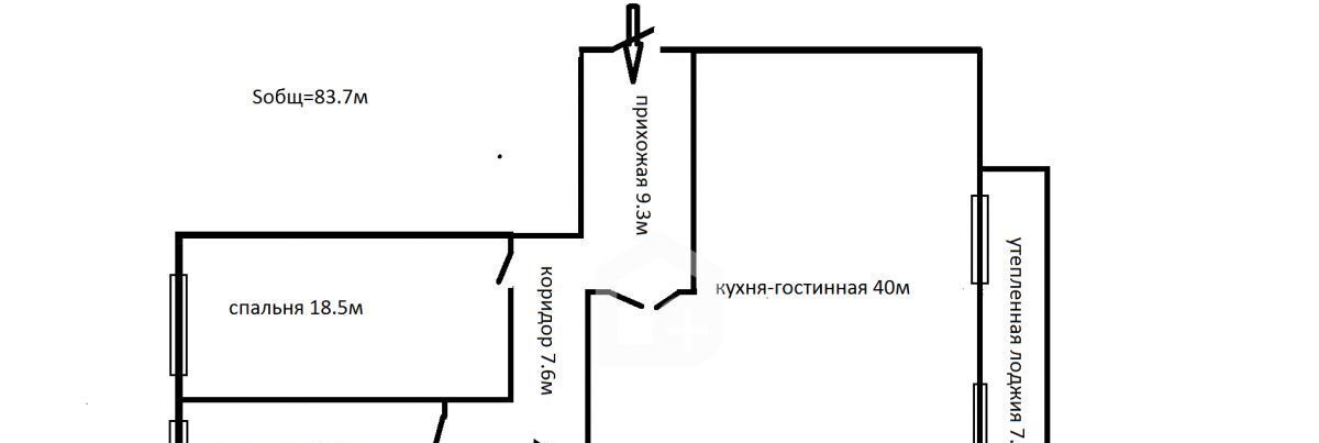 квартира г Томск р-н Октябрьский Телецентр ул Больничная 8а фото 20