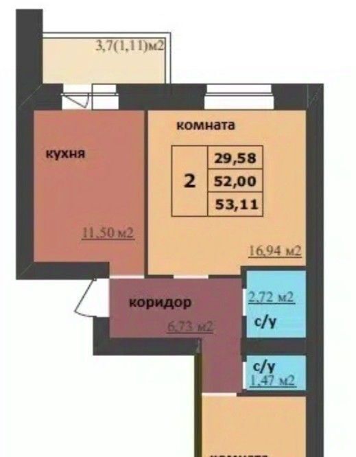 квартира г Ярославль р-н Дзержинский ул Генерала Маргелова 4 фото 1