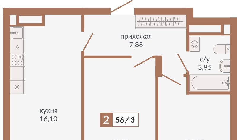 квартира г Екатеринбург ул Плотников 66/1 Площадь 1905 года фото 1