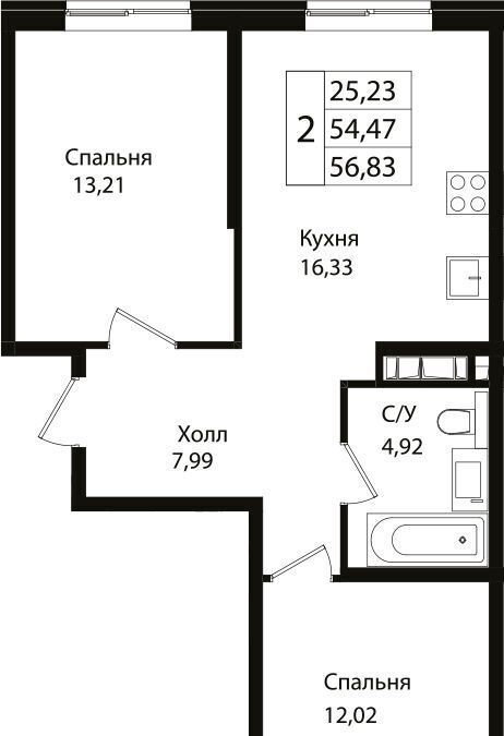 квартира г Краснодар р-н Карасунский ул Сормовская 1/3 фото 1