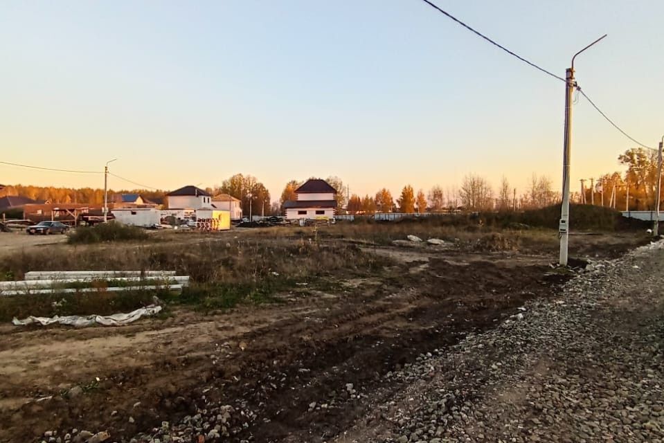 земля муниципальное образование Барнаул, коттеджный посёлок Самоцветы, Колосковая улица фото 2
