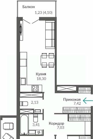 р-н Киевский Крымская Роза ЖК «Абрикос 2» фото