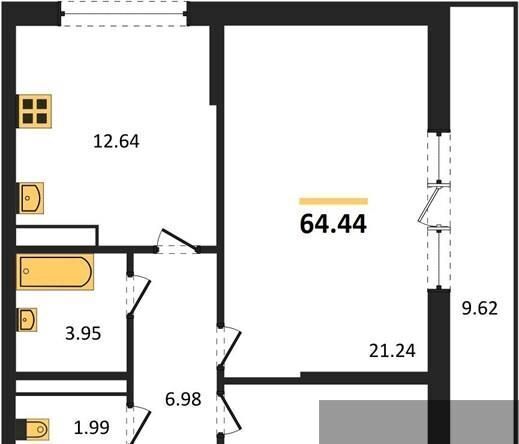 квартира г Воронеж р-н Центральный ЖК «Бунин» фото 1