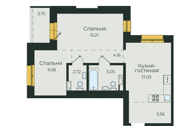 квартира дом 136 городской округ Иркутск фото