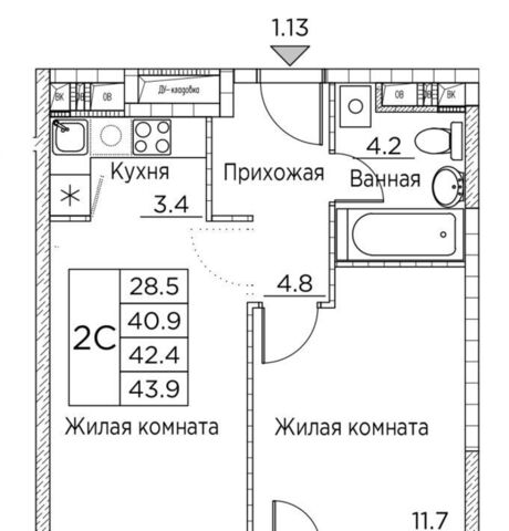 р-н Ленинский дом 7к/2 фото