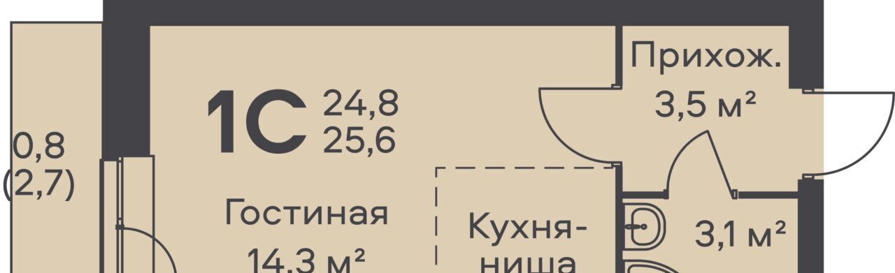 квартира г Пермь р-н Орджоникидзевский Гайва фото 1
