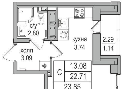 ул Заречная 52к/2 р-н Выборгский фото