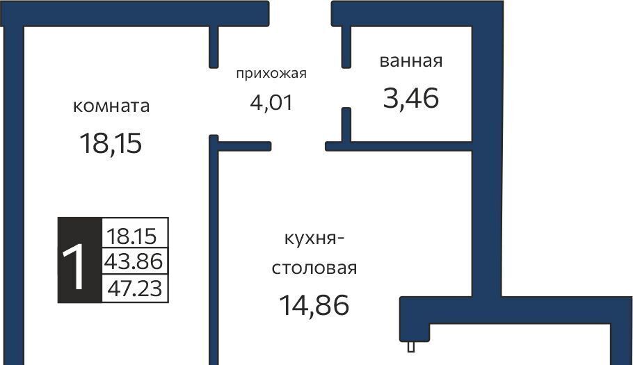 квартира г Ростов-на-Дону р-н Первомайский пер Беломорский 16с/2 фото 1