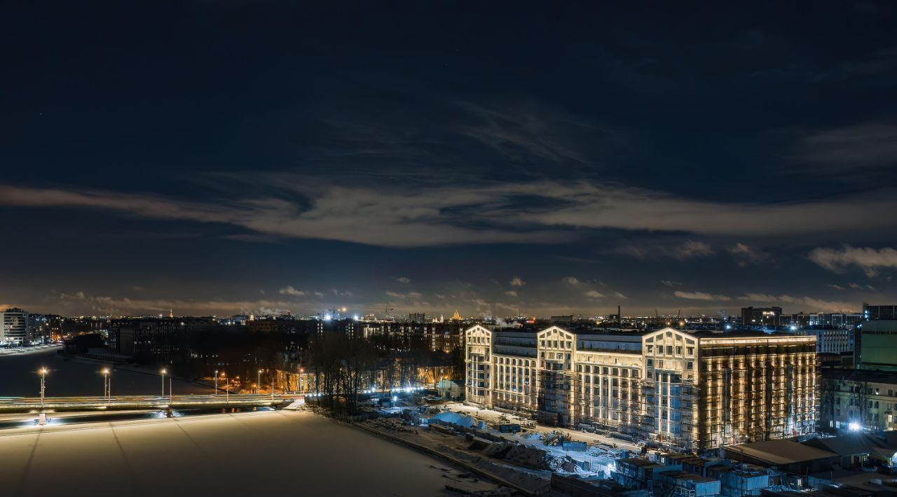 квартира г Санкт-Петербург метро Крестовский Остров коса Петровская 1к/2 фото 9