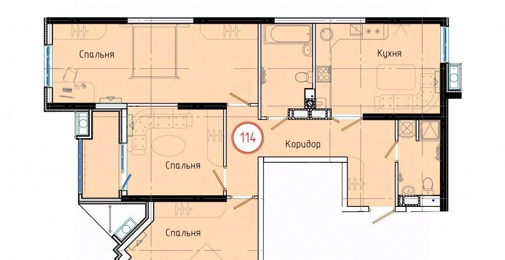квартира р-н Темрюкский г Темрюк ул Обороны 2/2 фото 1