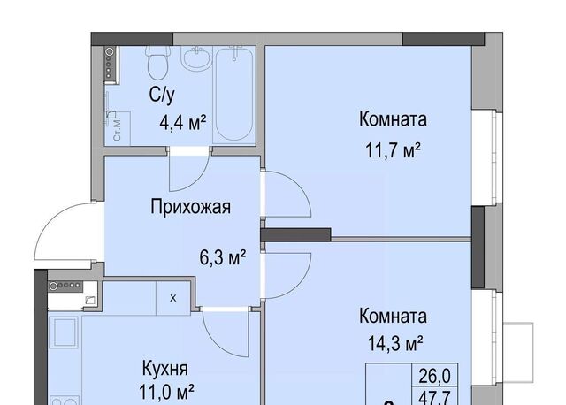 р-н Первомайский дом 30к/1 фото