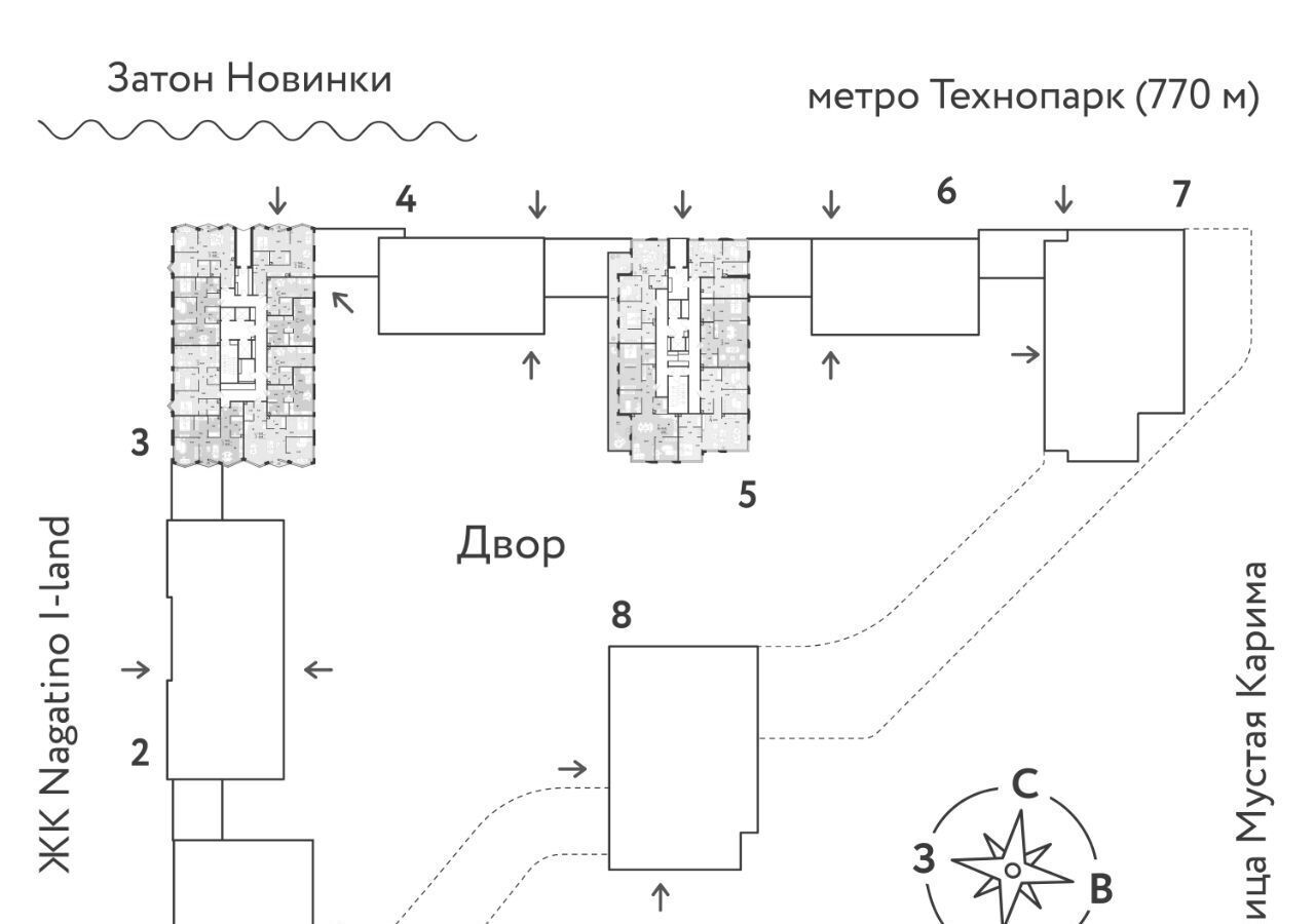 квартира г Москва метро Технопарк ЖК Вау фото 3