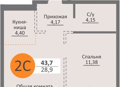 квартира г Новосибирск Октябрьская ул Московская 75 фото 1